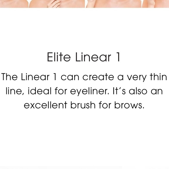 Artis Elite LINEAR 1 Brush in smoke finish - Picture 4 of 10